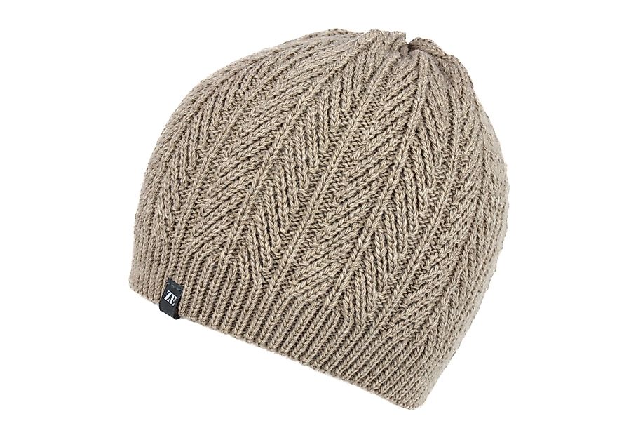 ZEBRO Strickmütze "Struktur" ohne Umschlag günstig online kaufen