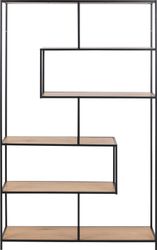 ACTONA GROUP Bücherregal Metallgestell, modernes Design, 5 Einlegeböden, as günstig online kaufen