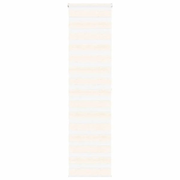 vidaXL Doppelrollo Marmorbeige 65x200 cm Stoffbreite 60,9 cm Polyester 4014 günstig online kaufen