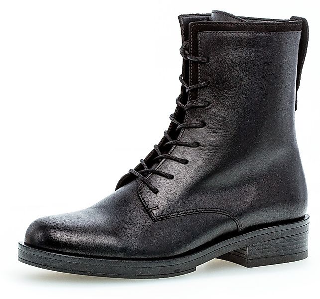Gabor Schnürstiefelette "Gabor Stiefelette Leder" günstig online kaufen