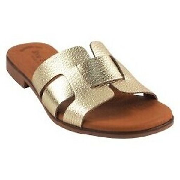 Eva Frutos  Schuhe 3063 goldene Damensandale günstig online kaufen