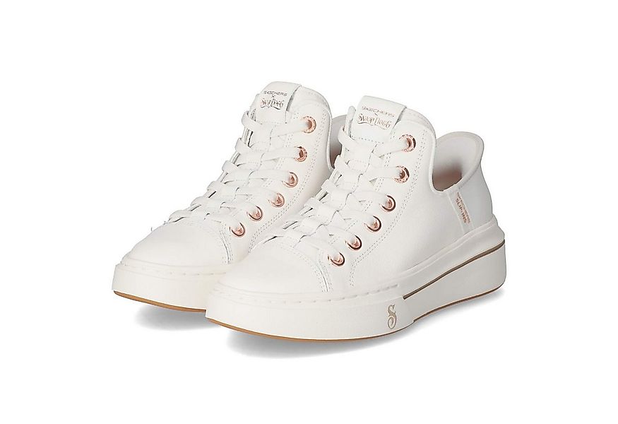 Skechers Skechers 186001 WHT Damen Leder & Textil weiss Schnürschuh günstig online kaufen