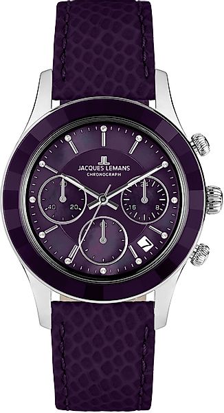 Jacques Lemans Chronograph Venice 1-2151J, Armbanduhr, günstig online kaufen