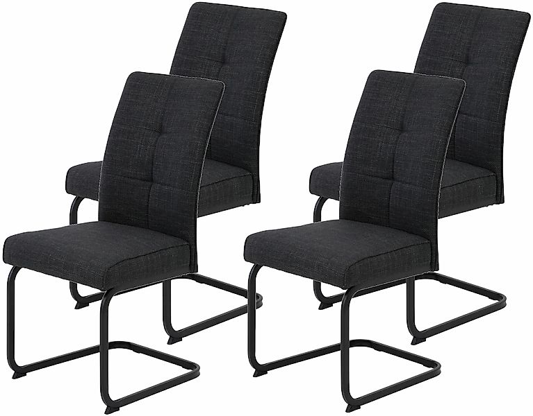 HELA Freischwinger "Freischwinger TOLEDO mit Komfortsitz, gepolstert, Bezug günstig online kaufen