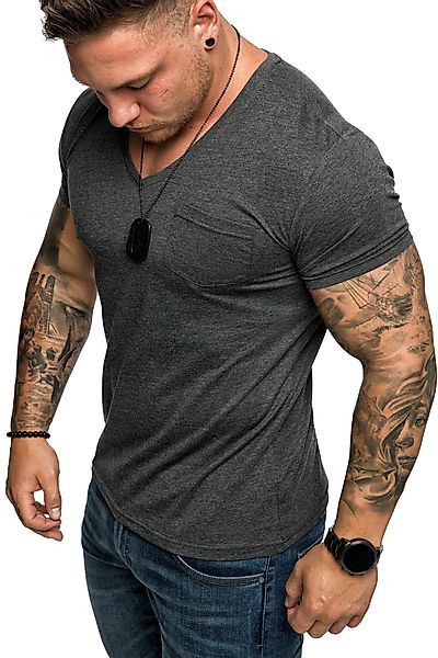 Amaci&Sons T-Shirt PATERSON Basic Oversize T-Shirt günstig online kaufen