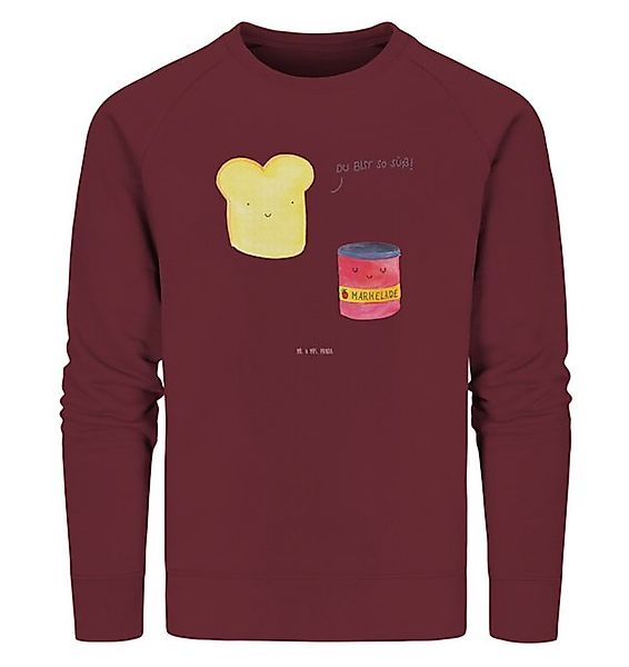 Mr. & Mrs. Panda Longpullover Toast Marmelade Größe S - Burgundy - Geschenk günstig online kaufen