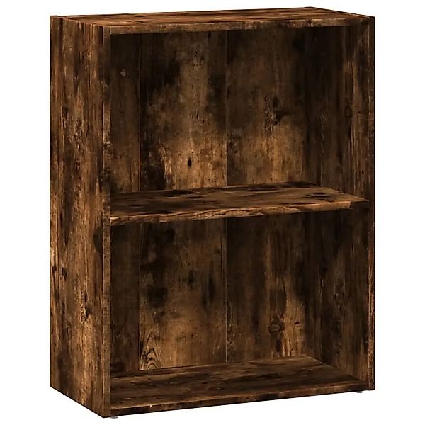 vidaXL Bücherregal Räuchereiche 60x30x77 cm Holzwerkstoff 857894 günstig online kaufen