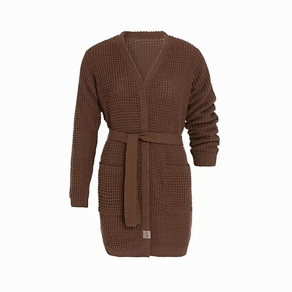 Knit Factory Strickjacke Robin Strickjacken 36/38 Glatt Braun (1-tlg) moder günstig online kaufen