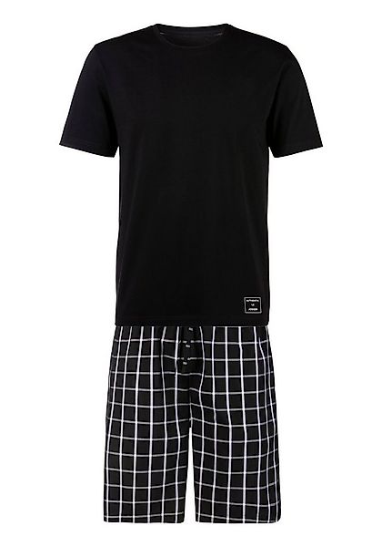 AUTHENTIC LE JOGGER Pyjama 1 Stück, 2 tlg. Schlafanzug mit karierter Webhos günstig online kaufen