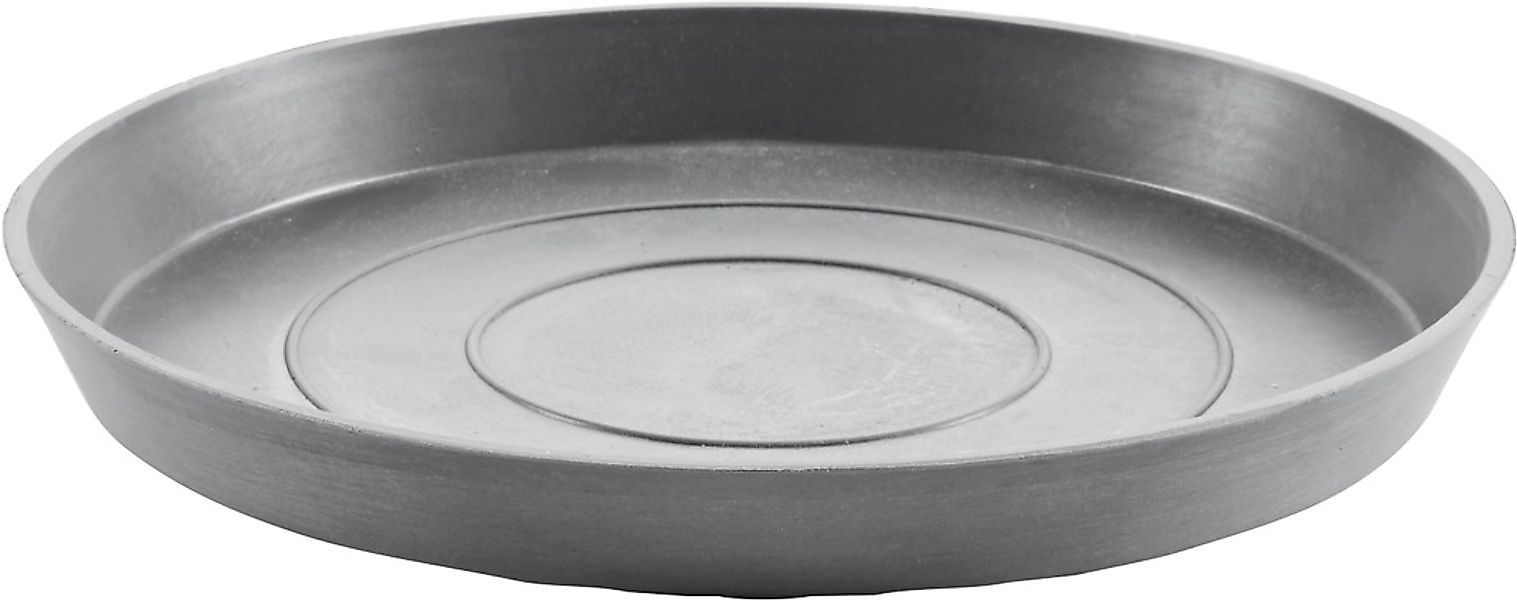 ECOPOTS Blumentopfuntersetzer ROUND SAUCER Grey, BxTxH: günstig online kaufen