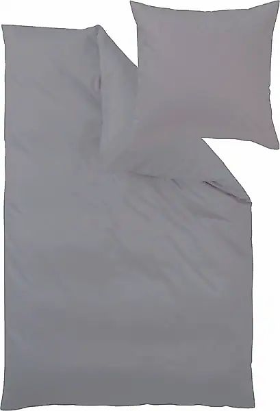 Curt Bauer Bettwäsche »Uni-Mako-Satin Bettwäsche, OEKO-TEX® und Made in Gre günstig online kaufen