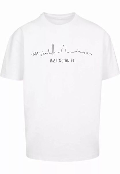 Merchcode T-Shirt Merchcode Herren Washington Heavy Oversize Tee-BY102 (1-t günstig online kaufen
