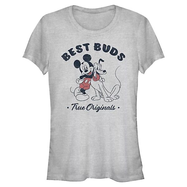 Disney Classics - Micky Maus - Micky & Pluto Vintage Buds - Frauen T-Shirt günstig online kaufen