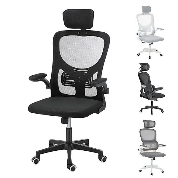 LETGOSPT Bürostuhl Ergonomisch Computerstuhl, Chefsessel, Drehstuhl, günstig online kaufen