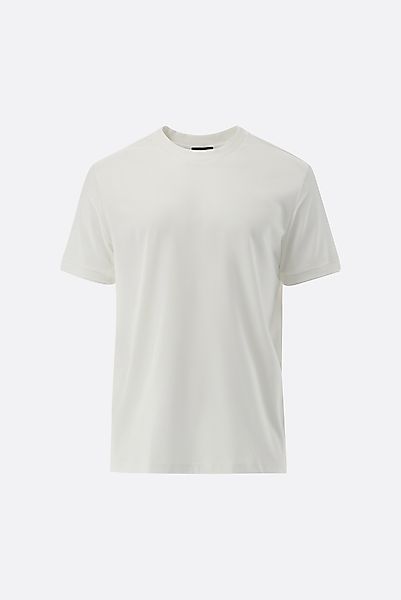 Rundhals T-Shirt mit Paspel Detail günstig online kaufen