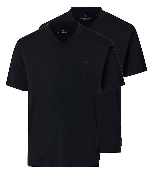CASAMODA T-Shirt CASAMODA T-Shirt Doppelpack uni günstig online kaufen
