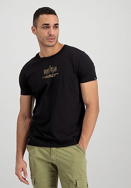 Alpha Industries T-Shirt "Basic T-Shirt ML Foil Print" günstig online kaufen