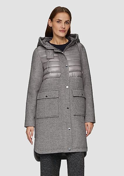 s.Oliver Wintermantel Outdoor-Mantel Parka im Fabricmix günstig online kaufen