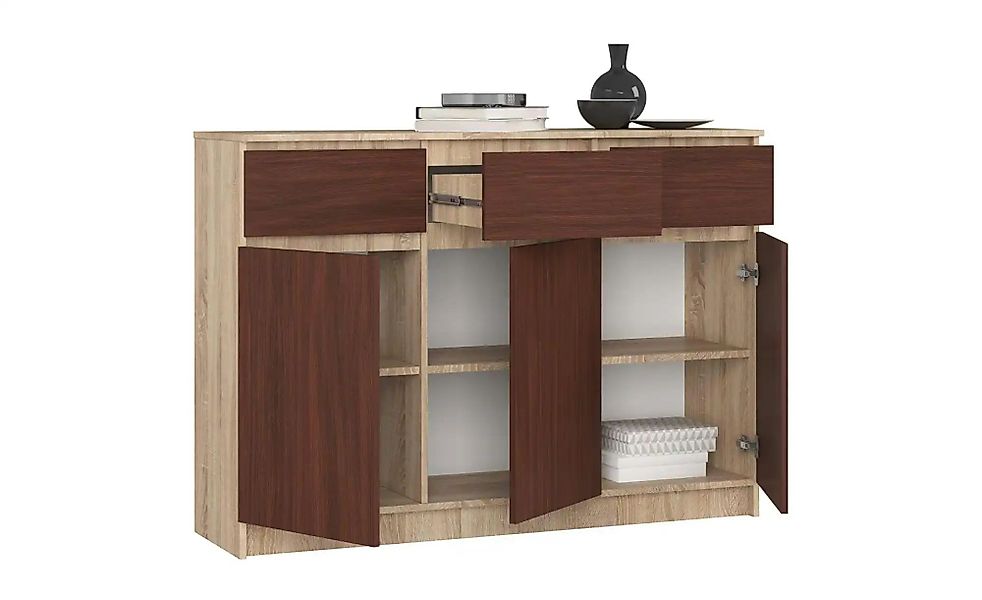 Highboard  Klaus ¦ mehrfarbig ¦ Maße (cm): B: 138 H: 99 Kommoden & Sideboar günstig online kaufen