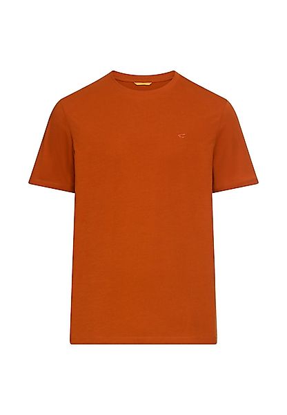 camel active T-Shirt mit Logo-Stickerei günstig online kaufen