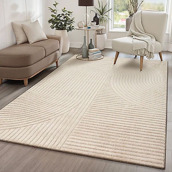the carpet Teppich »Everest« rechteckig 14 mm Höhe moderner Wohnzimmer Tepp günstig online kaufen