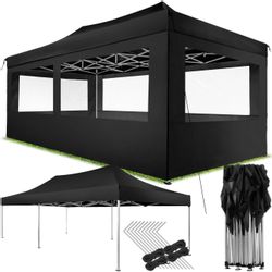 tectake Pavillon Viola, mit 6 Seitenteilen, günstig online kaufen