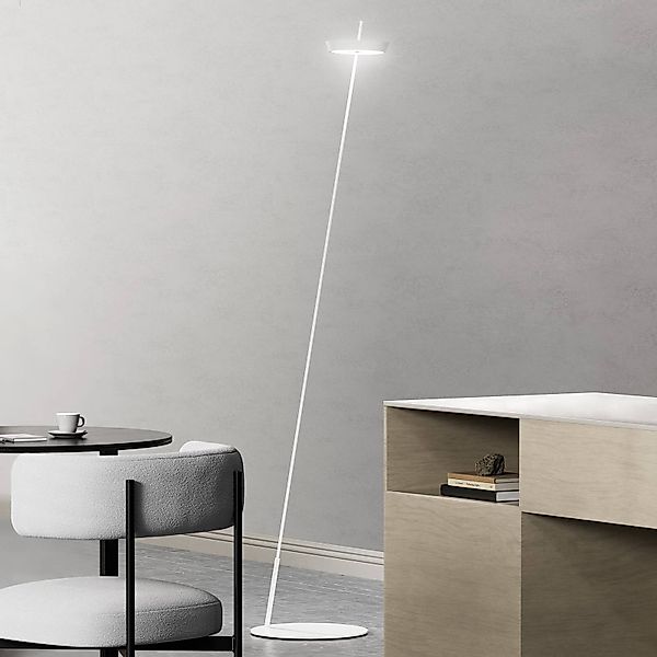 LED-Akku-Stehlampe Mahina, weiß, Höhe 130 cm, Metall, CCT günstig online kaufen