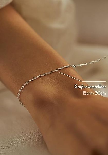 Einzelstück Armband Armband Memory gedrehtes Silberarmband günstig online kaufen