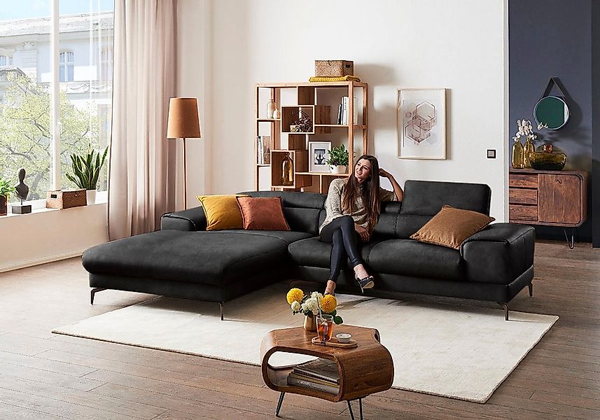 W.SCHILLIG Ecksofa »piedroo, Designsofa mit tollem Sitzkomfort, elegant und günstig online kaufen