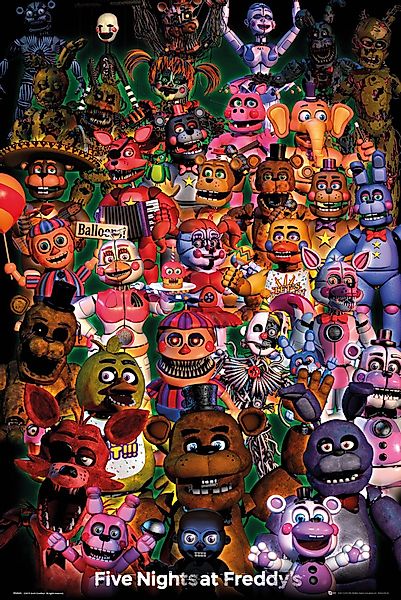 GB eye Poster Five Nights At günstig online kaufen