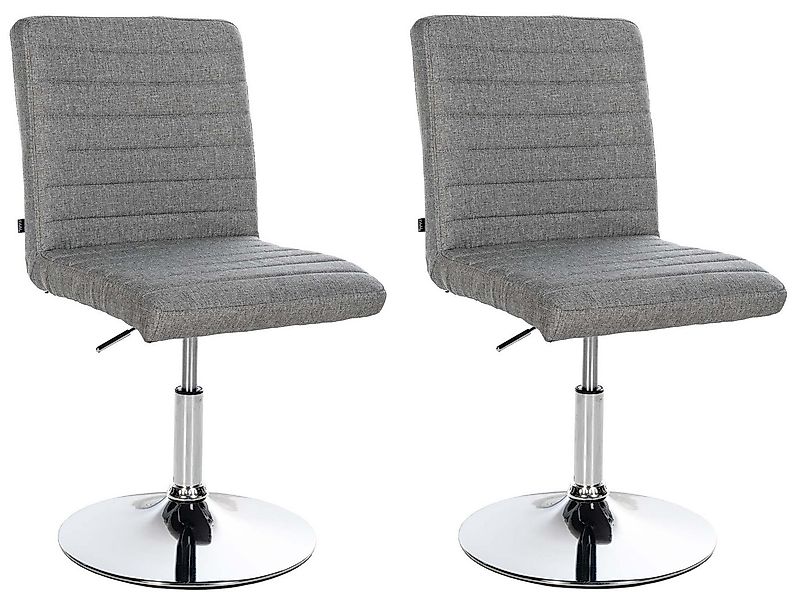 CLP Esszimmerstuhl Elvas Stoff (2er Set, 2 St), drehbar und höhenverstellba günstig online kaufen