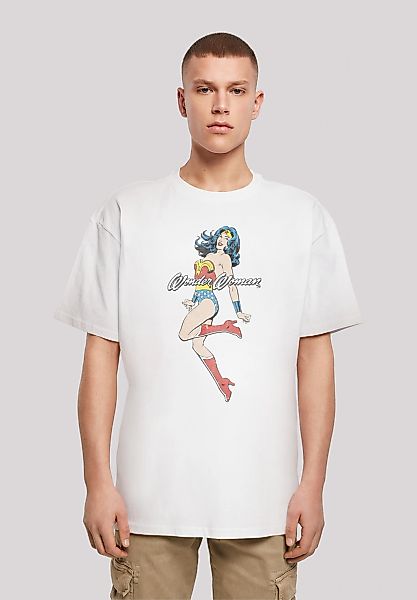 F4NT4STIC T-Shirt "Wonder Woman Jump" Print günstig online kaufen