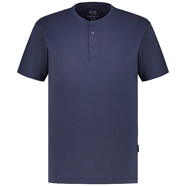Ceceba Homewear Shirt mit Serafinokragen Farbe blau Größe: 76/78 günstig online kaufen