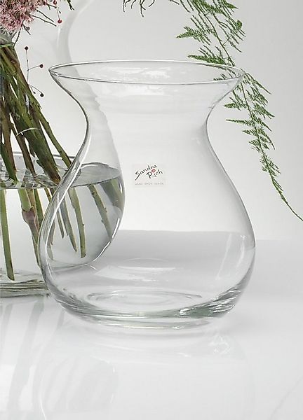 Sandra Rich Dekovase Glasvase Posy klar rund von Sandra Rich günstig online kaufen