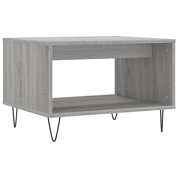 vidaXL Couchtisch Grau Sonoma 60x50x40 cm Holzwerkstoff 829258 günstig online kaufen