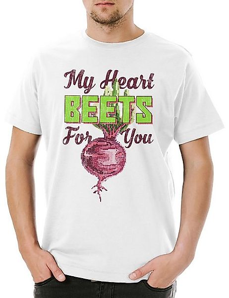 Urban Backwoods Print-Shirt Urban Backwoods My Heart Beets For You Herren T günstig online kaufen