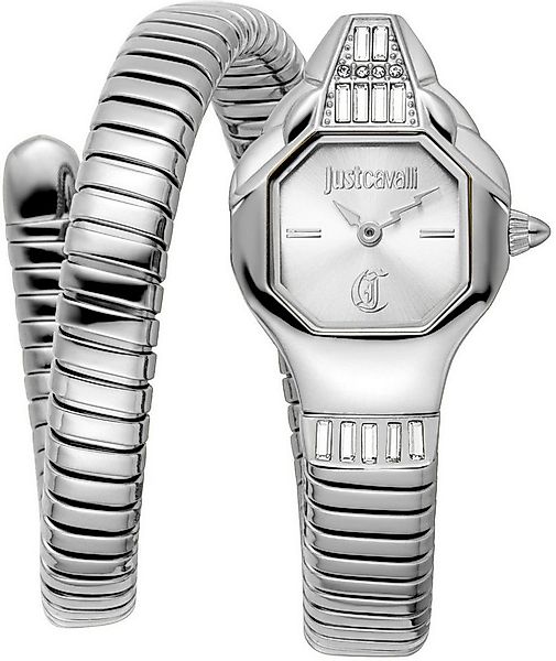 Just Cavalli Time Quarzuhr Signature Snake JC1L326M0015, Armbanduhr,Damenuh günstig online kaufen