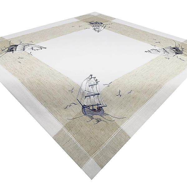 Brilliant Tischdecke Leinenoptik / Mitteldecke / günstig online kaufen