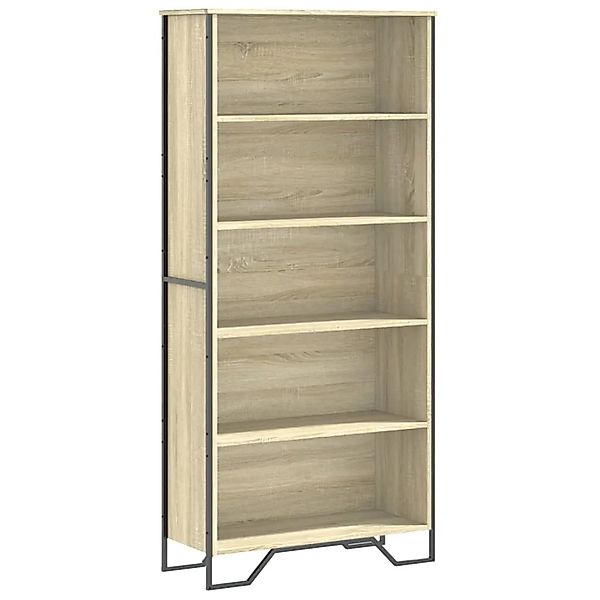 vidaXL Bücherregal Sonoma-Eiche 80x31x169 cm Holzwerkstoff 3295313 günstig online kaufen