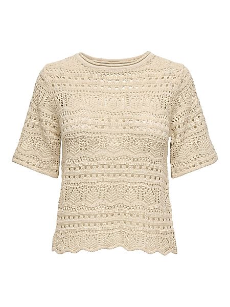 JACQUELINE de YONG T-Shirt Stilvolles Häkelmuster, günstig online kaufen