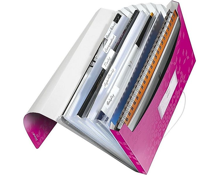 LEITZ Fächermappe WOW 4589, 6 Fächer günstig online kaufen