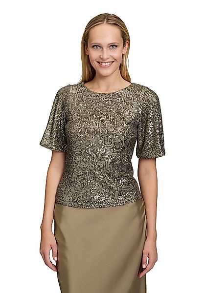 Vera Mont Kurzarmshirt Vera Mont Pailletten-Bluse günstig online kaufen