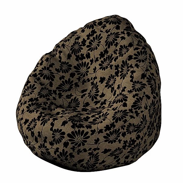 Sitzsack, beige-schwarz, Ø60 x 105 cm, Living II (162-11) günstig online kaufen