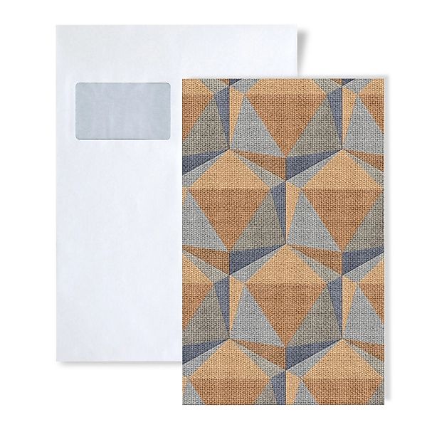 PROFHOME 1 MUSTERSTÜCK S-387483-GU DIN A4 MUSTER der Retro Tapete günstig online kaufen