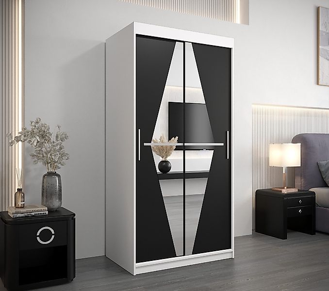 MOEBLO Schiebetürenschrank BOLA (mit Spiegel, mit/ günstig online kaufen