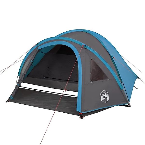 vidaXL Kuppel-Campingzelt 4 Personen Blau Wasserdicht 94350 günstig online kaufen
