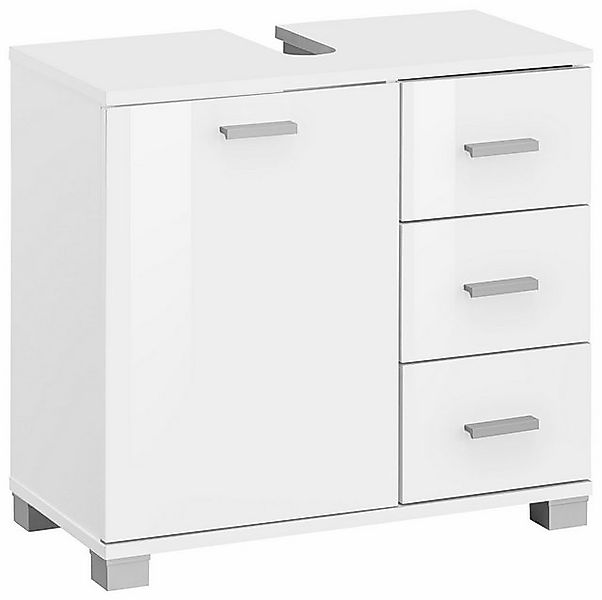 loft24 Waschbeckenunterschrank Rhonda Badezimmerschrank Badschrank MDF Hoch günstig online kaufen