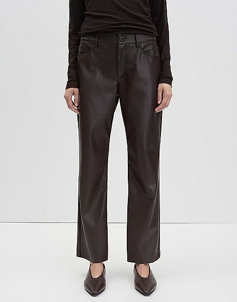 someday Stoffhose CARILE mit geradem Bein Mid Rise, Long, Straight Fit günstig online kaufen