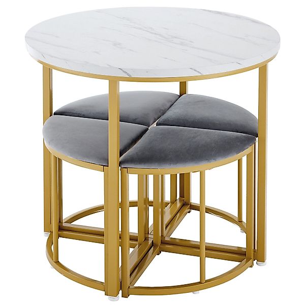 Flieks Essgruppe, (Set, 5-tlg., Tisch mit günstig online kaufen