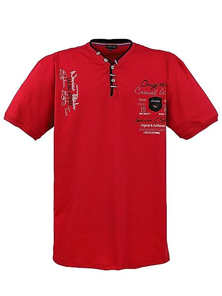 Lavecchia T-Shirt Lavecchia Herren T-Shirt LV-2042 (Rot, 3XL) Herrenshirt V günstig online kaufen